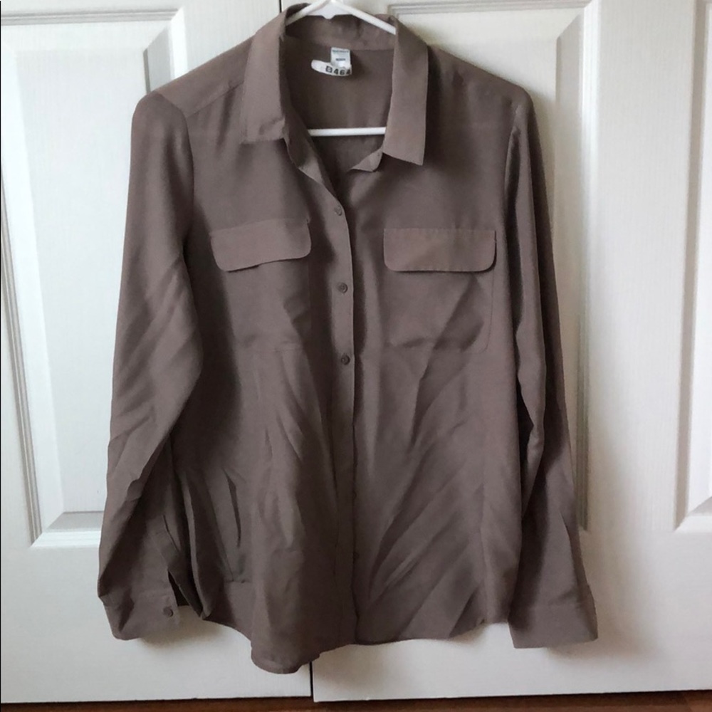 Taupe blouse